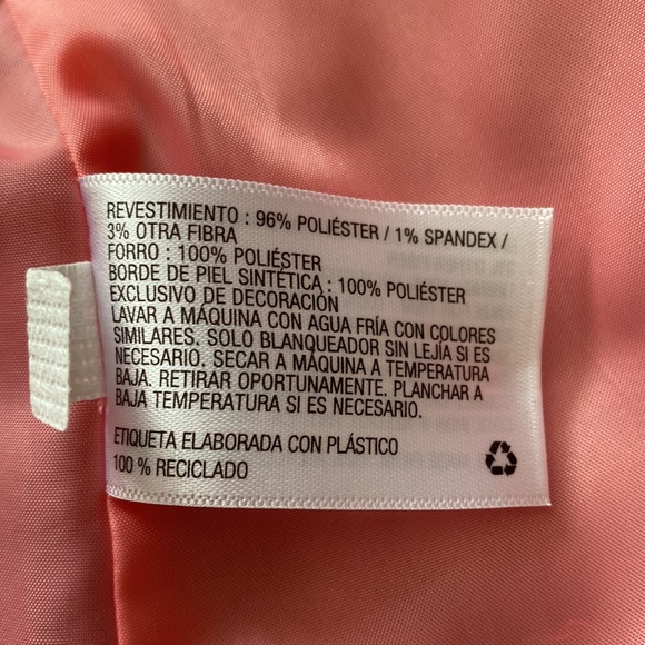 Bunny rabbit coat, size 2t, Easter spring jacket - Picture 10 of 10